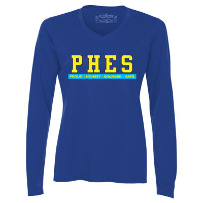 PRO TEAM LONG SLEEVE V-NECK LADIES' TEE Thumbnail