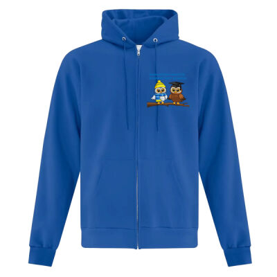 EVERYDAY FLEECE FULL ZIP HOODIE *DT Flim Logo & Personalized* Thumbnail